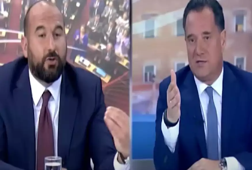 Καβγάς on air Τζανακόπουλου - Γεωργιάδη/ Youtube